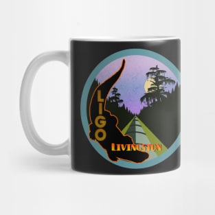 LIGO Livingston - blue circle Mug